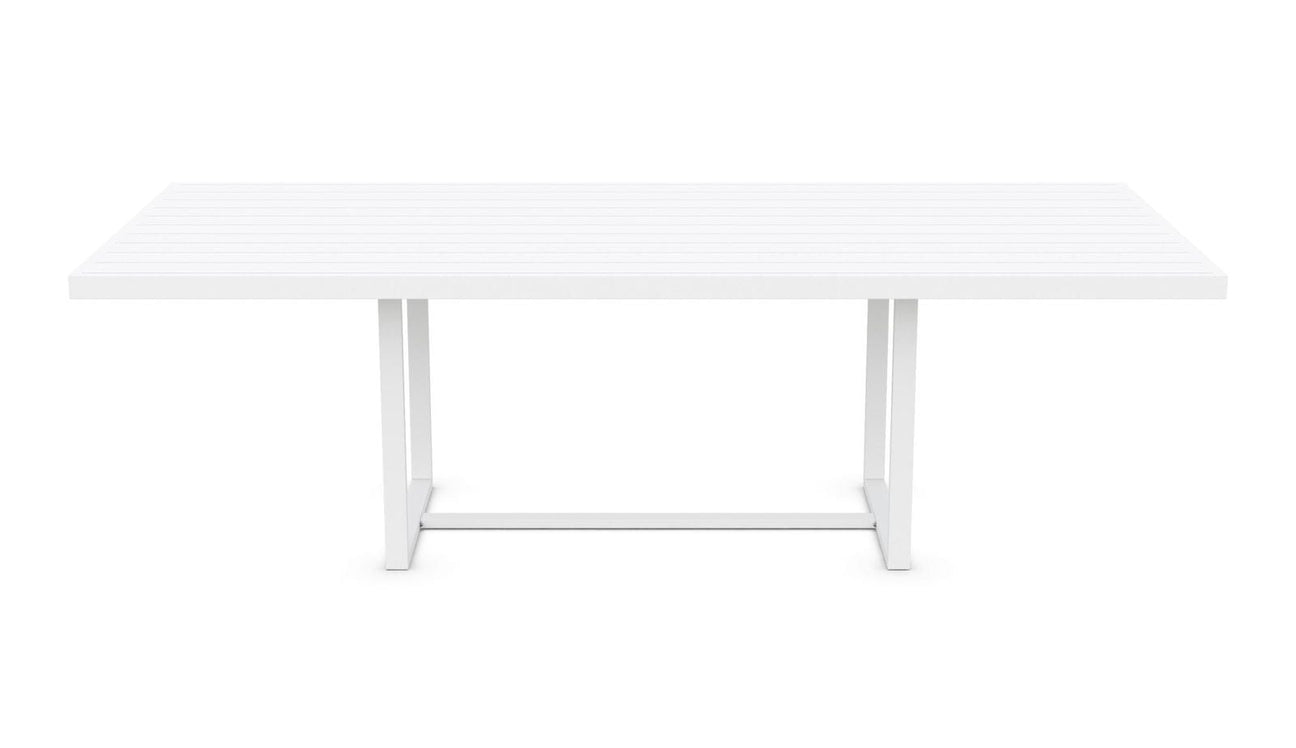 Pavia 96" Dining Table - White by Azurro Living