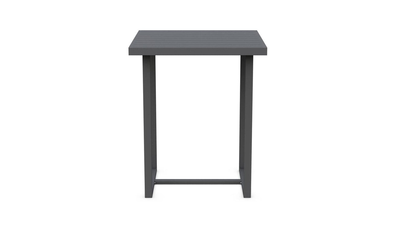 Pavia 35" Bar Table - Charcoal by Azurro Living
