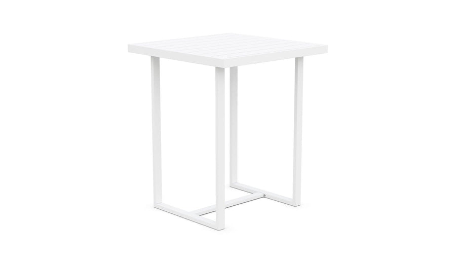 Pavia 35" Bar Table - White by Azurro Living