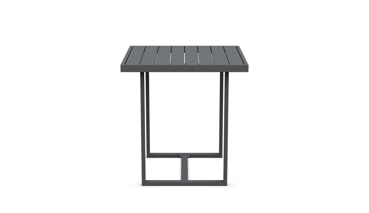 Pavia 35" Counter Table - Charcoal by Azurro Living