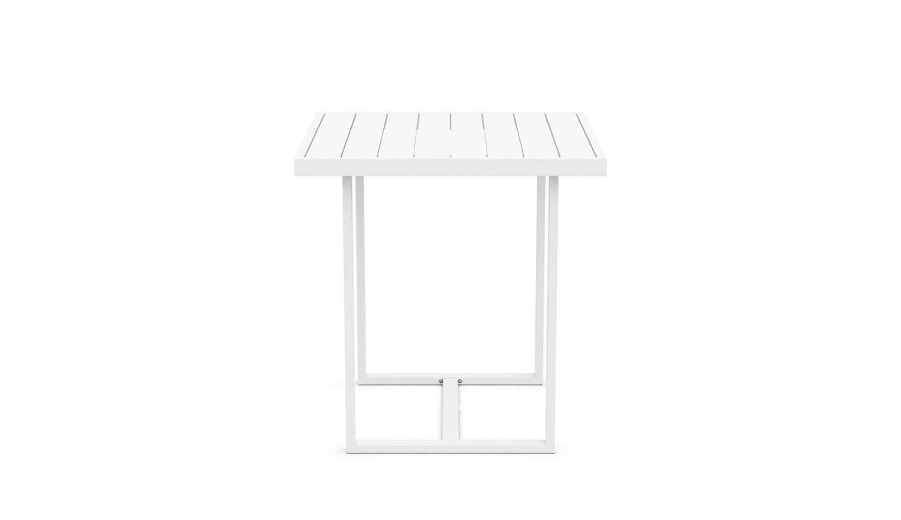 Pavia 35" Counter Table - White by Azurro Living