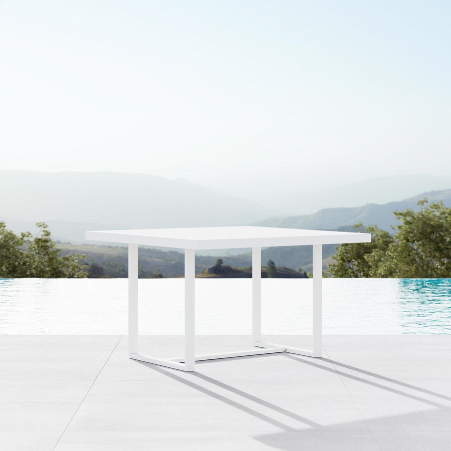 Pavia 48" Dining Table - White by Azurro Living