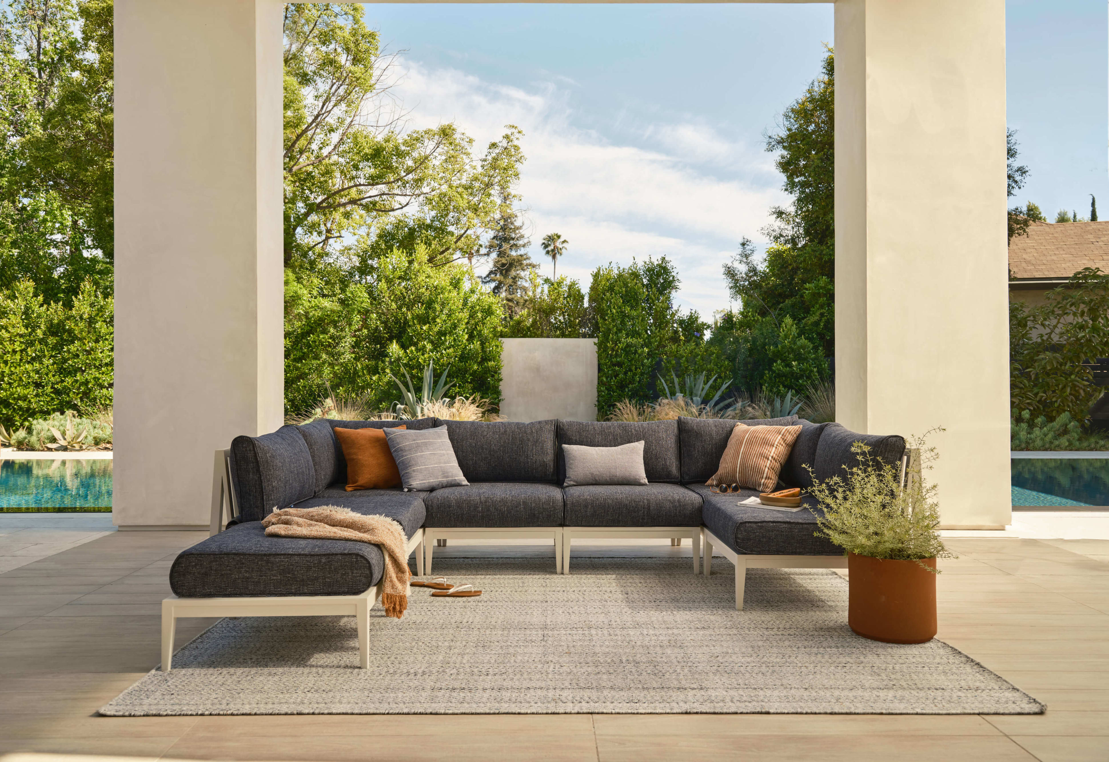 Outer aluminum furniture