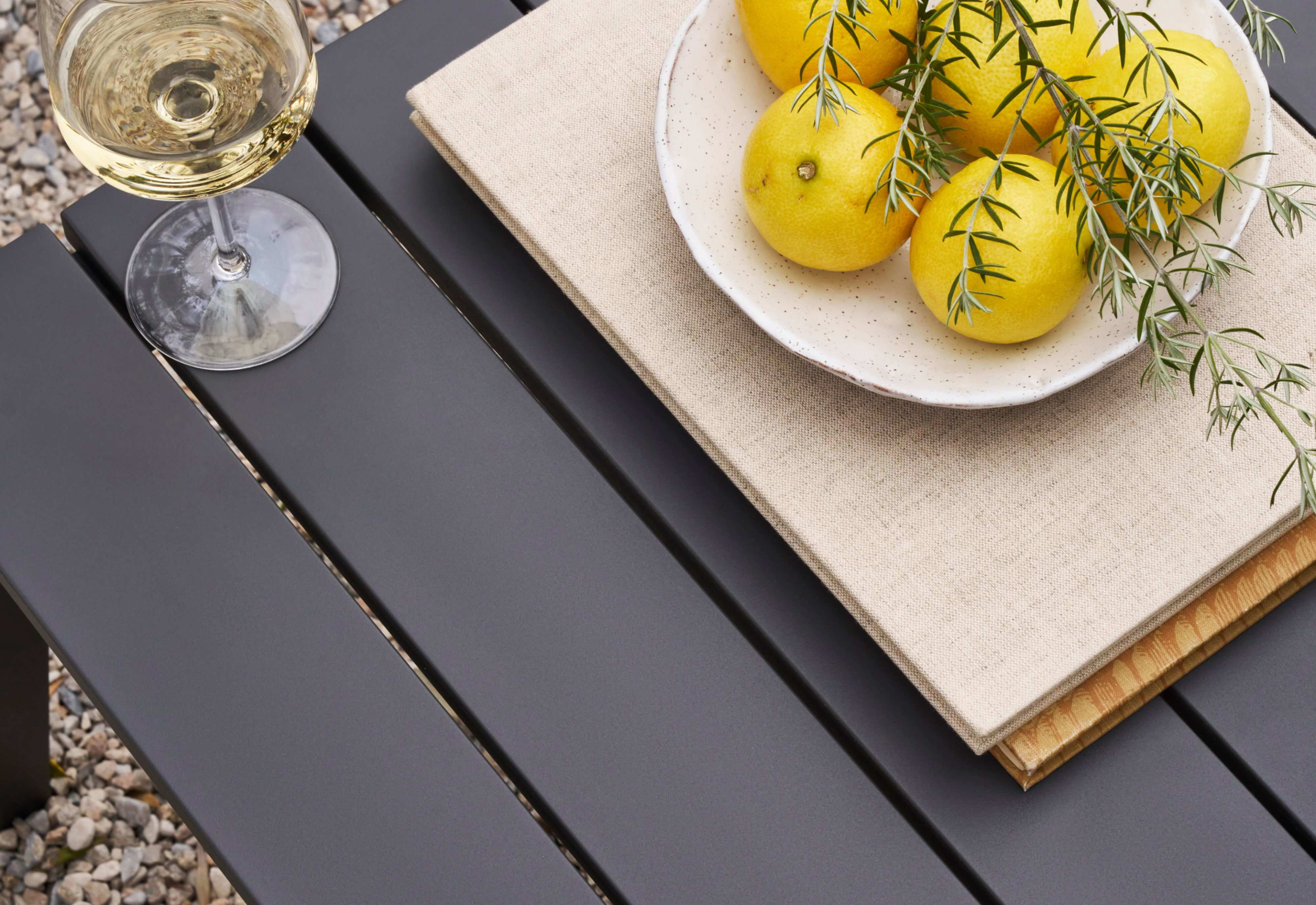 Aluminum Outdoor Coffee Table By Outer