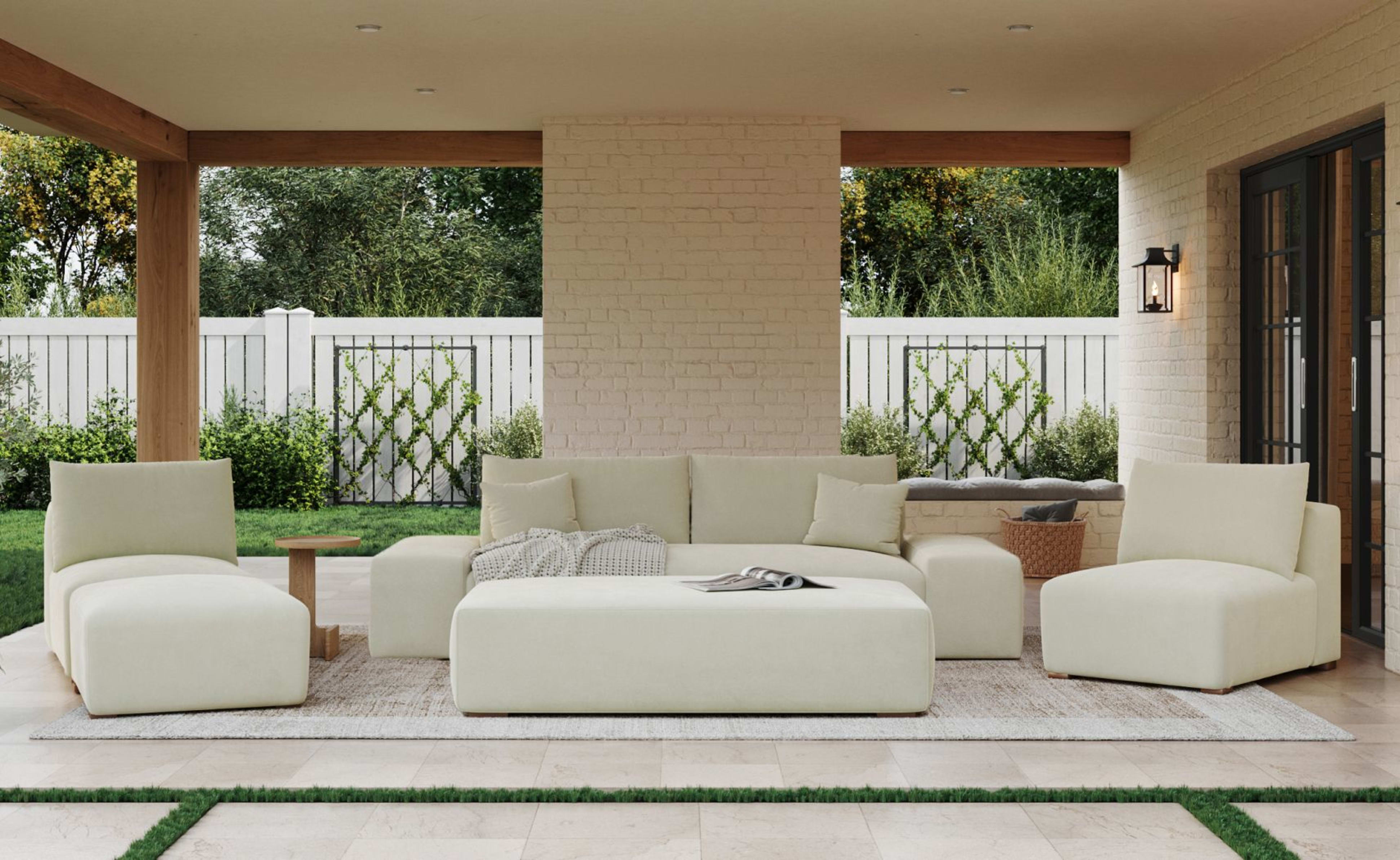 Veranda Armless Chair By Outer
