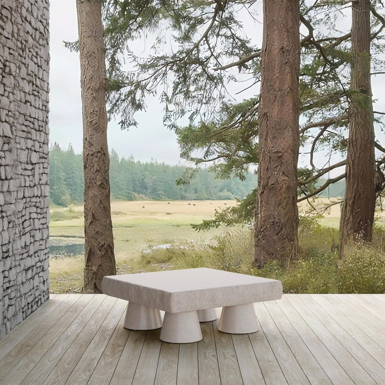 Pensacola Coffee Table - Oat by Azurro Living
