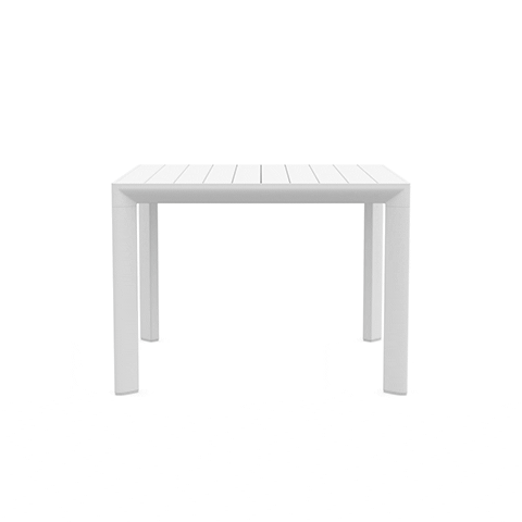 Porto 43" Dining Table - White by Azurro Living