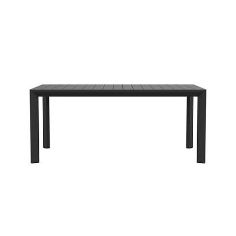 Porto 72" Dining Table - Charcoal by Azurro Living