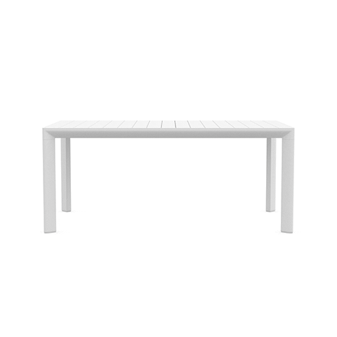 Porto 72" Dining Table - White by Azurro Living