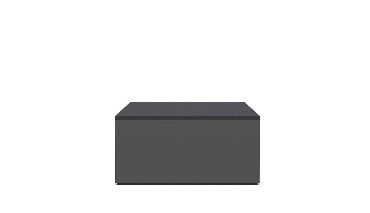 Porto Coffee Table Marble Top - Charcoal by Azurro Living