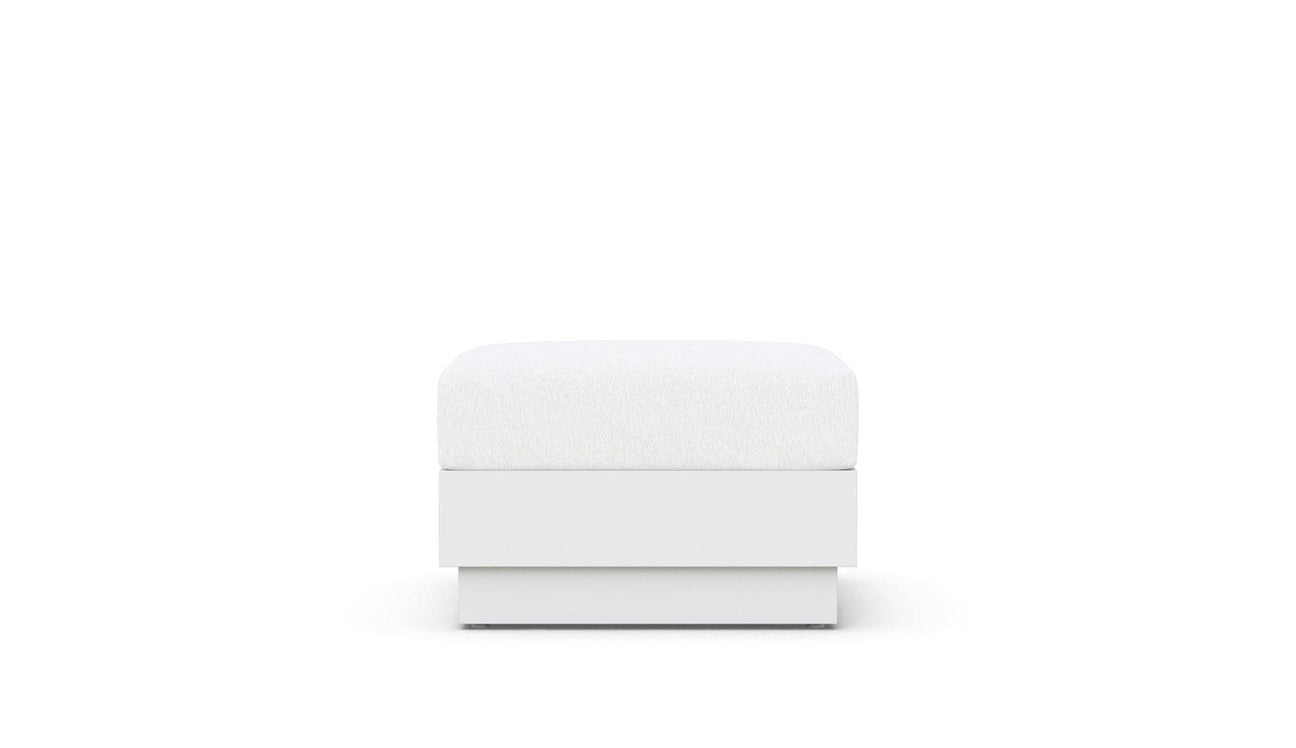 Porto Ottoman - White by Azurro Living