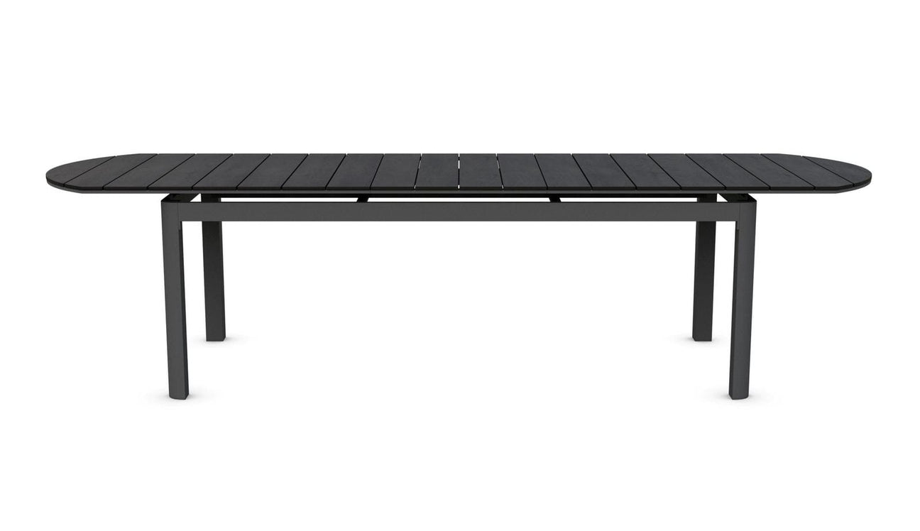 Seville 95 - 118" Extendable Dining Table - Anchor Gray by Azurro Living
