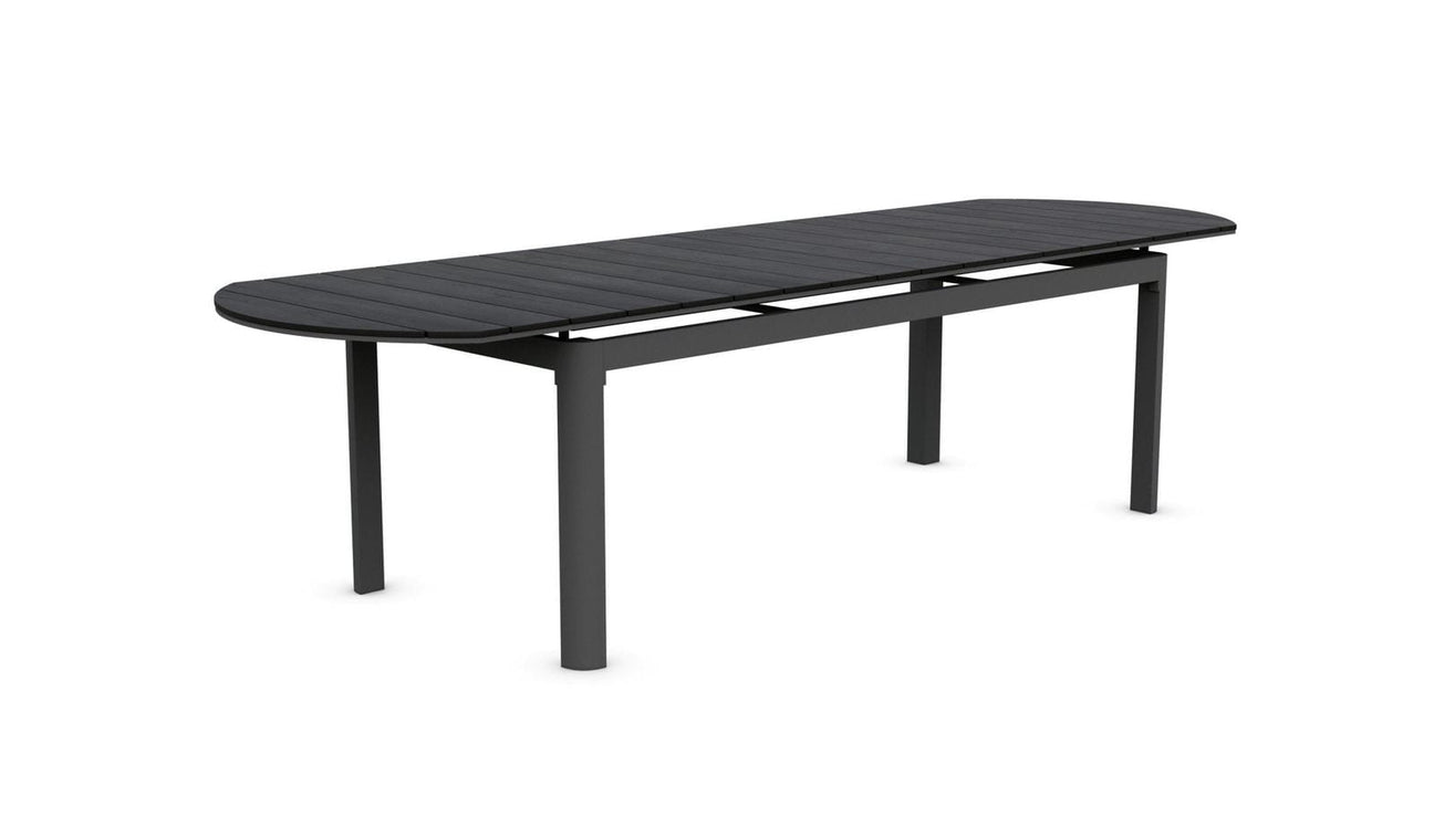 Seville 95 - 118" Extendable Dining Table - Anchor Gray by Azurro Living