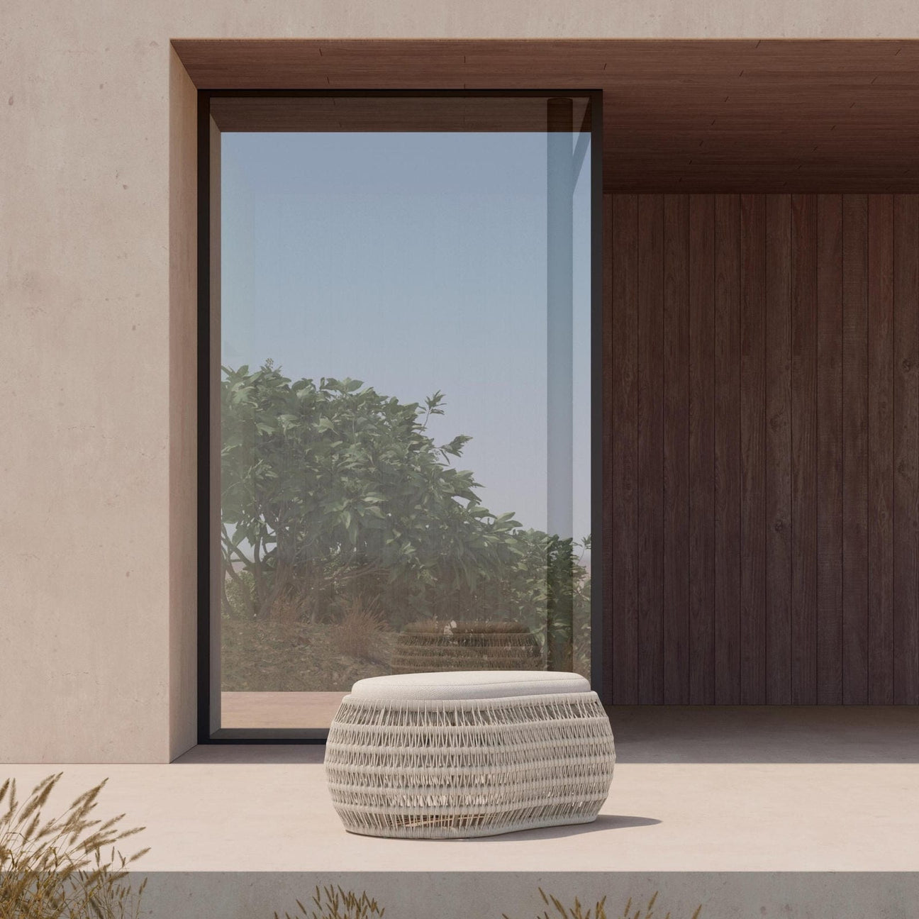 Sicily Ottoman by Azurro Living