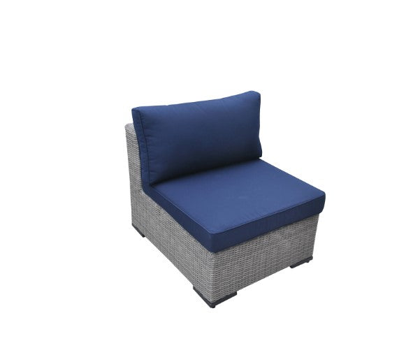 Classic Patio Plus Sectional Wicker Club Set - Thumbnail 4