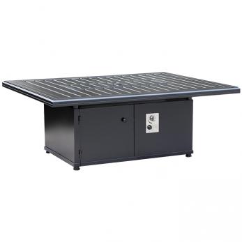 Solasta, 54" x 42" Rectangle 27" Height Ignitor Fire Pit 