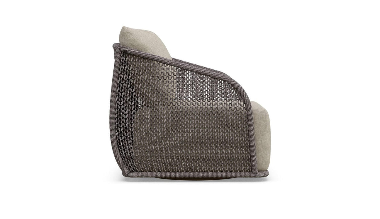 Sorrento Swivel Club Chair by Azurro Living