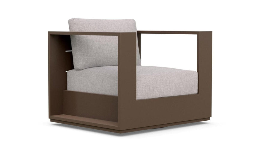 Sydney Swivel Club Chair - Bronze by Azurro Living