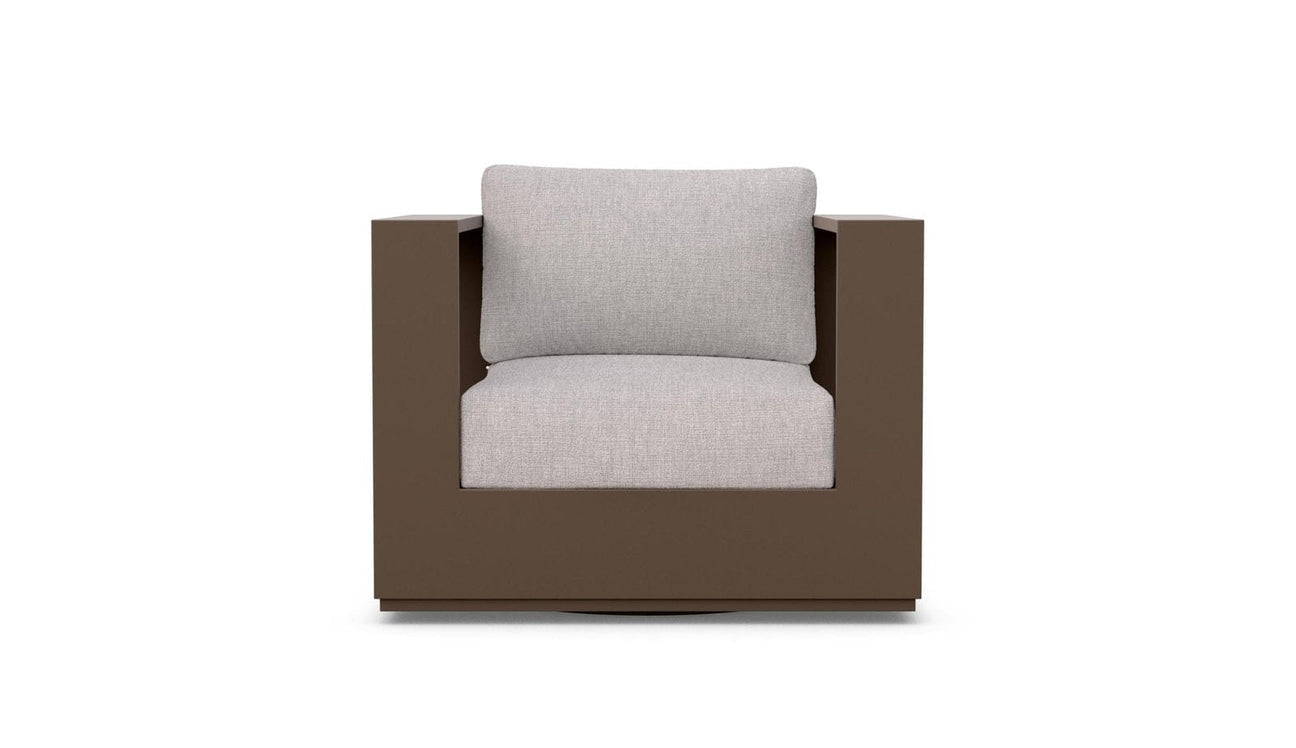 Sydney Swivel Club Chair - Bronze by Azurro Living