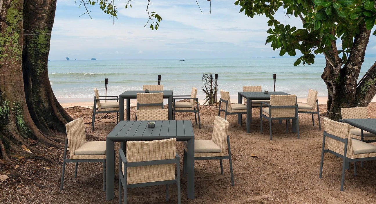 Terra Armless Dining Chair (QTY 2) by Azurro Living