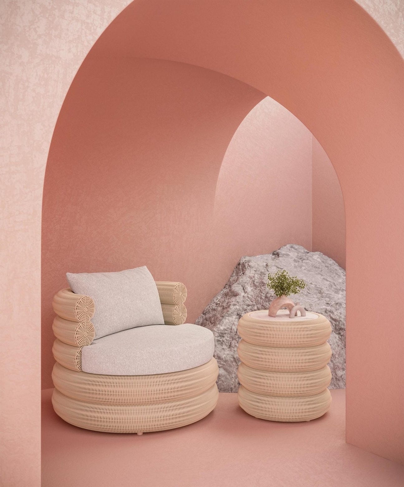 Texoma Swivel Club Chair by Azurro Living
