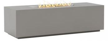 Huntington 75" x 25" Rectangular Fire Pit by Tropitone