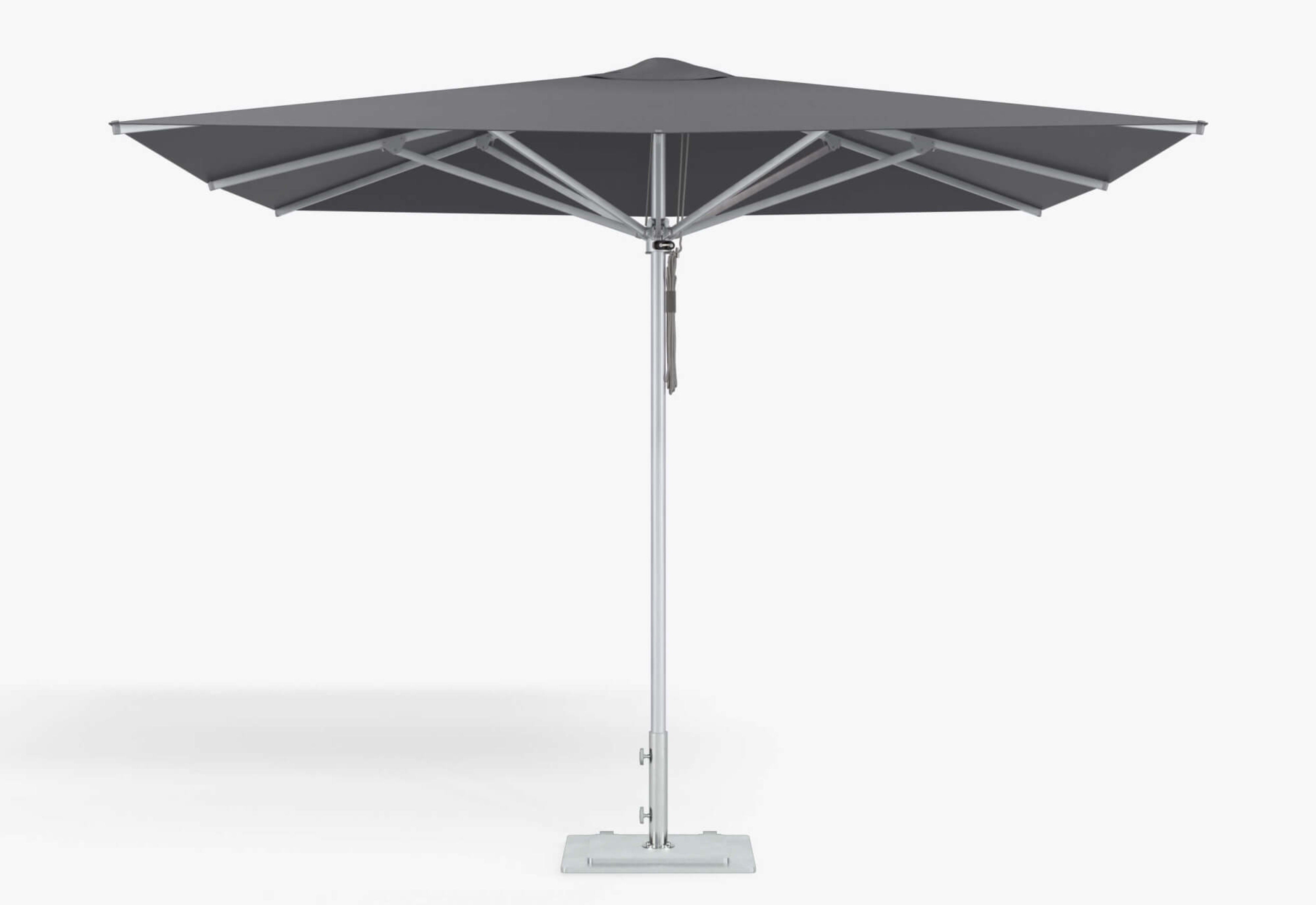 aluminum patio umbrella stand Outer Marine-Grade Aluminum Outdoor Umbrella | Square