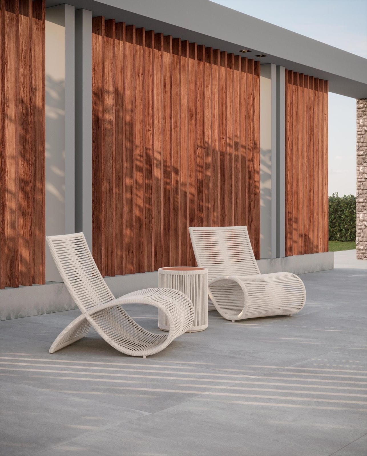 Wave Club Chair (QTY 2) - Birch by Azurro Living
