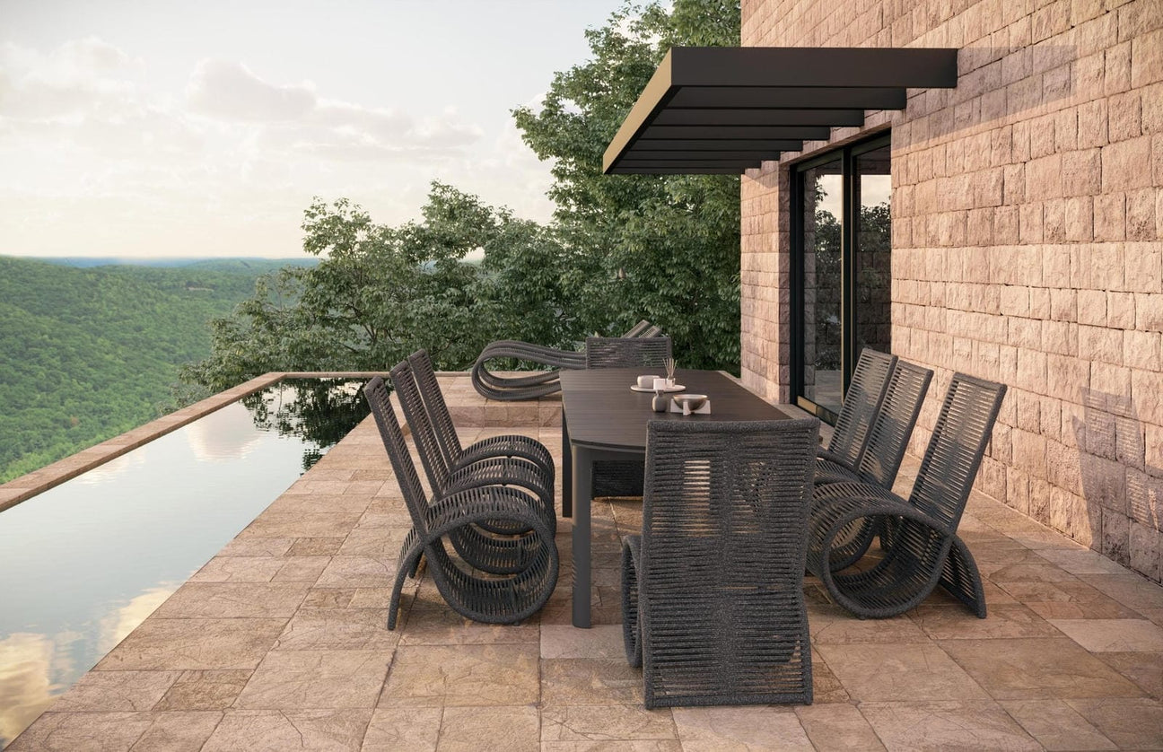Wave Dining Chair (QTY 2) - Pebble by Azurro Living