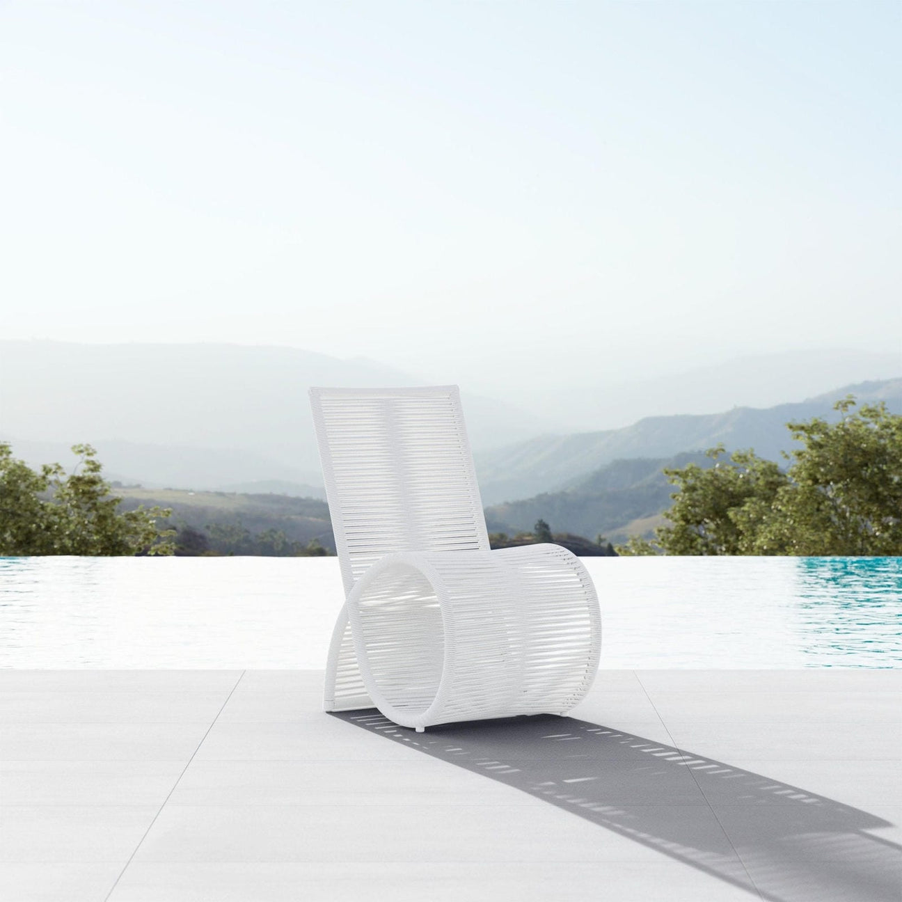 Wave Dining Chair (QTY 2) - White Mist by Azurro Living