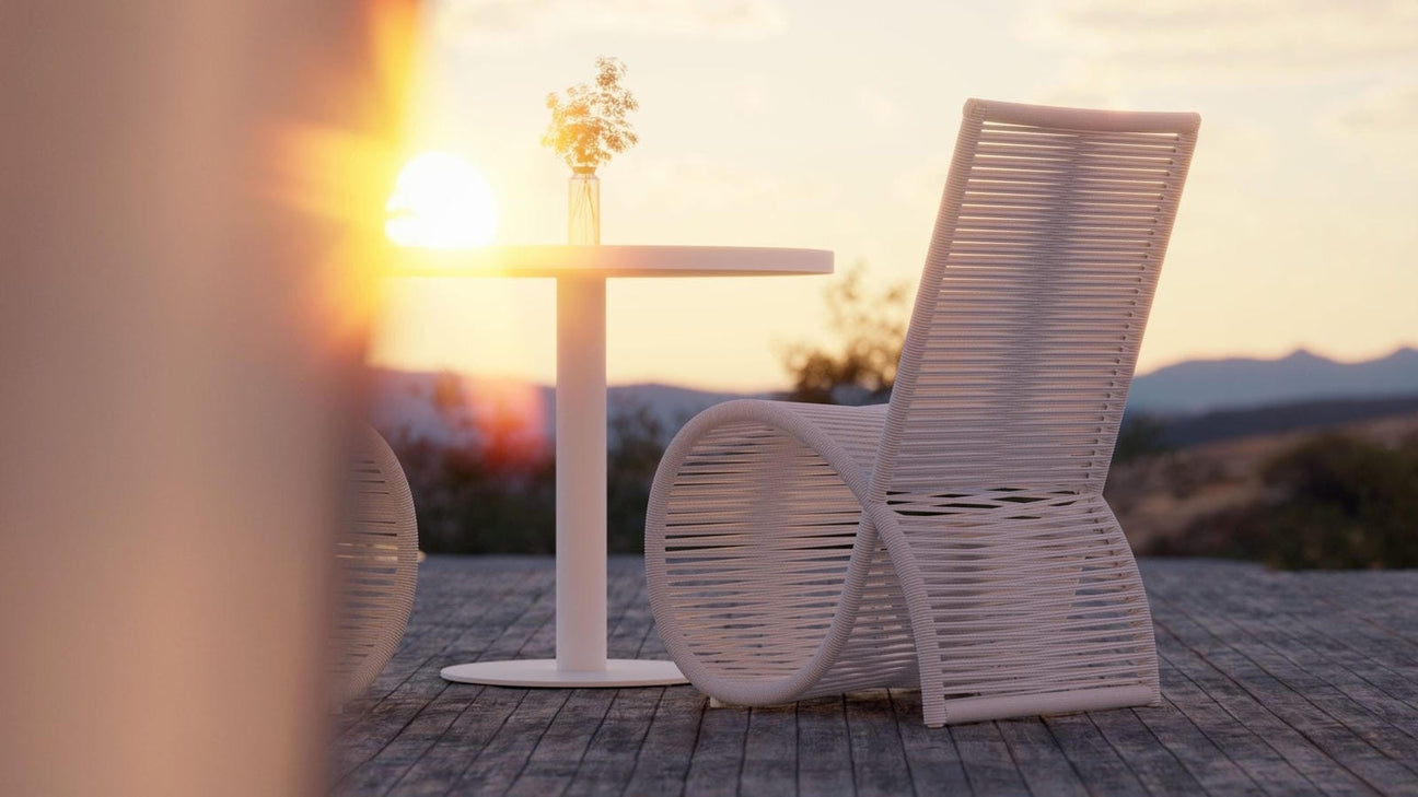 Wave Dining Chair (QTY 2) - White Mist by Azurro Living