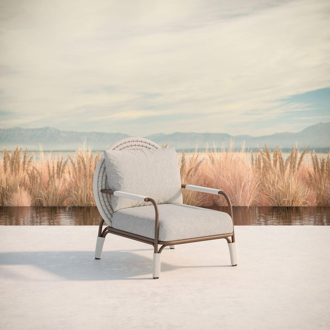 Zahara Club Chair by Azurro Living